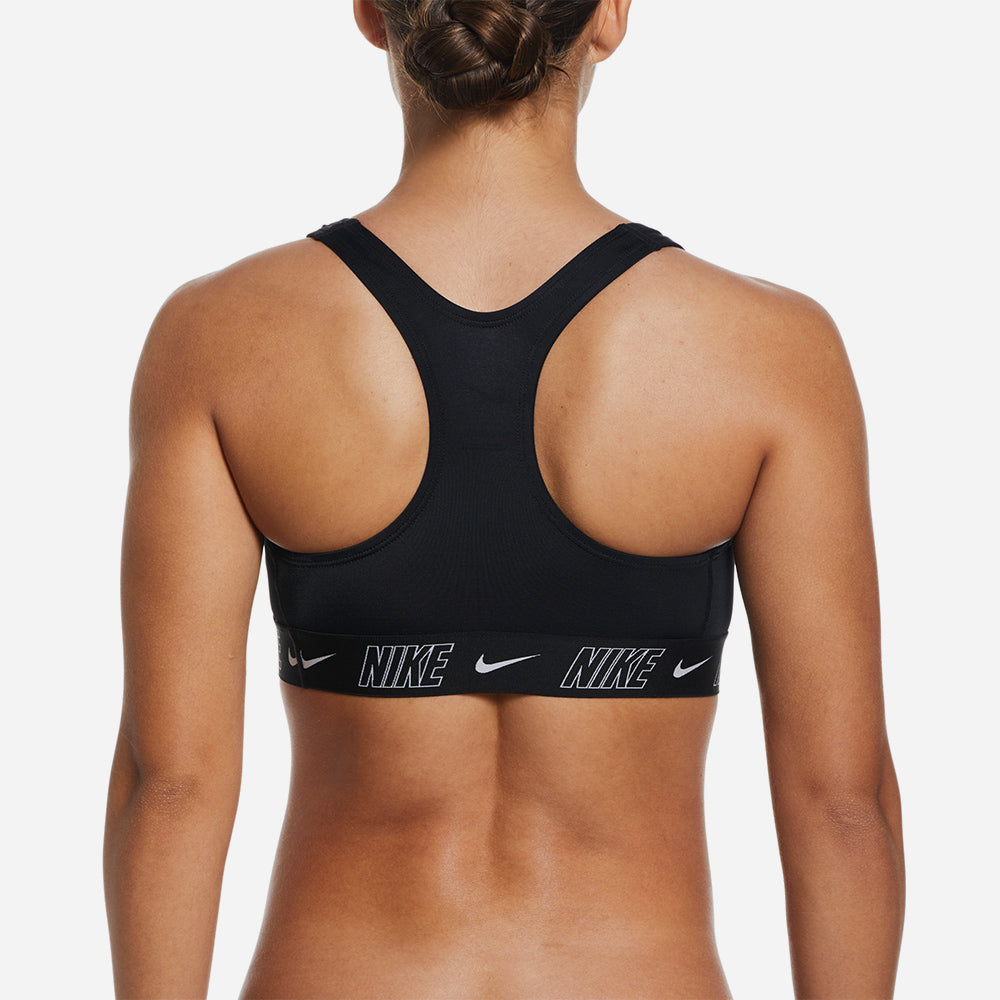 Áo Bơi Nữ Nike Swim Fusion Logo Tape Racerback - Đen - Supersports Vietnam