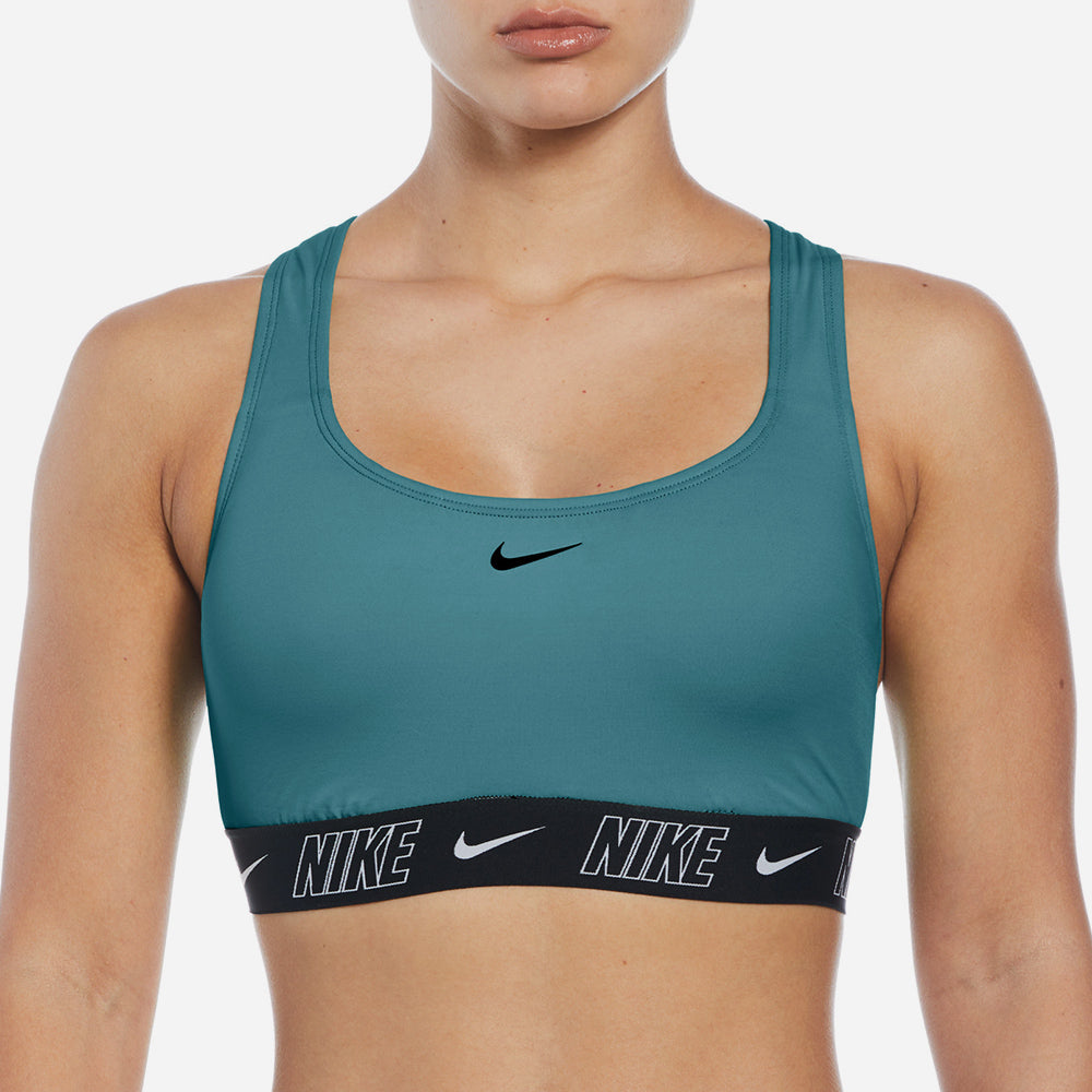 Áo Bơi Nữ Nike Swim Fusion Logo Tape Racerback - Xanh Dương - Supersports Vietnam
