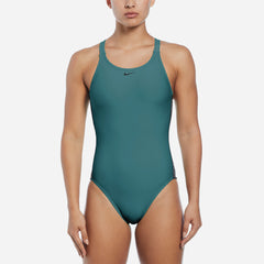 Đồ Bơi Một Mảnh Nữ Nike Swim Fusion Logo Tape Fastback - Xanh Dương - Supersports Vietnam