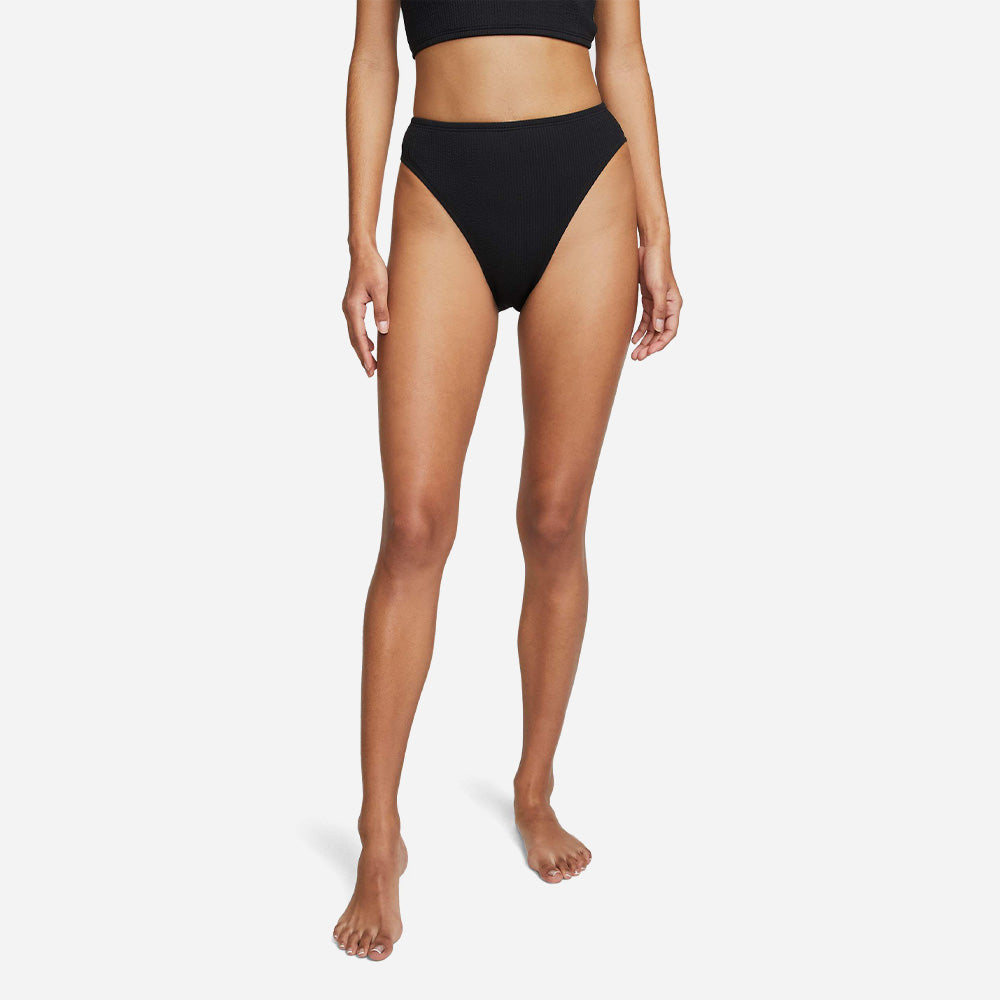 Quần Bơi Nữ Nike Swim Elevated Essential High Waist Bottom - Đen - Supersports Vietnam
