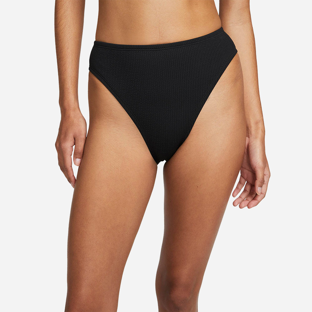Quần Bơi Nữ Nike Swim Elevated Essential High Waist Bottom - Đen - Supersports Vietnam