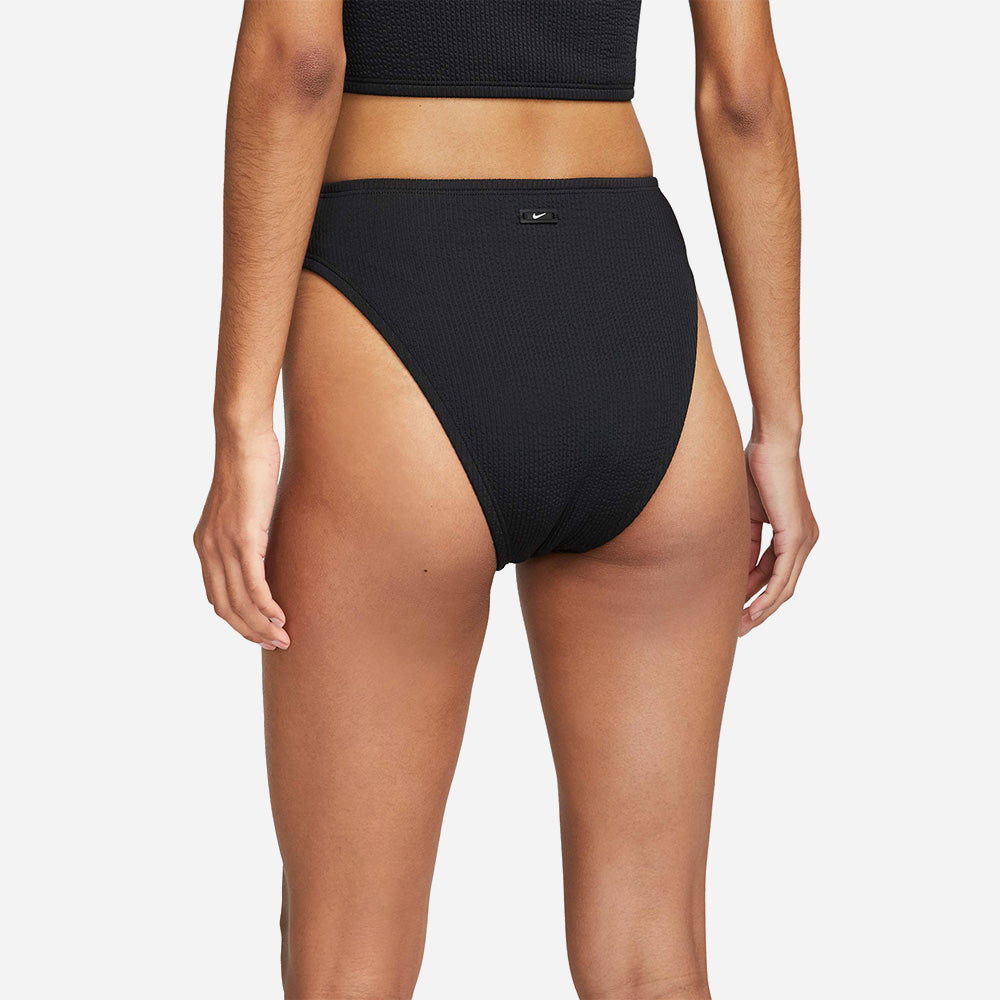 Quần Bơi Nữ Nike Swim Elevated Essential High Waist Bottom - Đen - Supersports Vietnam