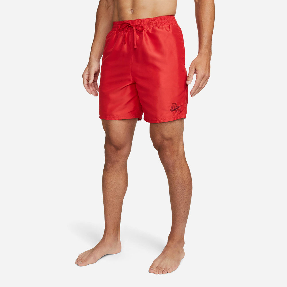 Quần Bơi Nam Nike Swim 7" Volley - Đỏ - Supersports Vietnam
