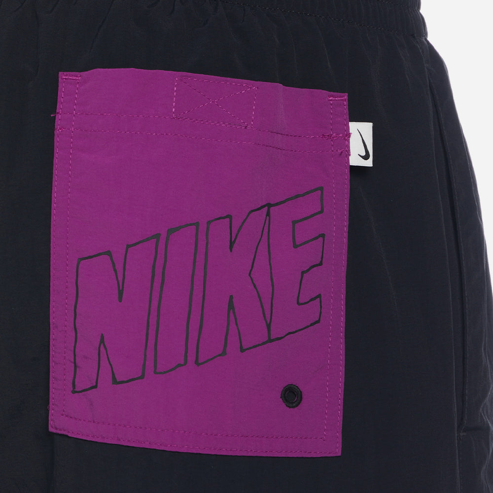 Quần Bơi Nam Phối Dây Rút Nike Swim Sketch 5" Volley - Đen - Supersports Vietnam