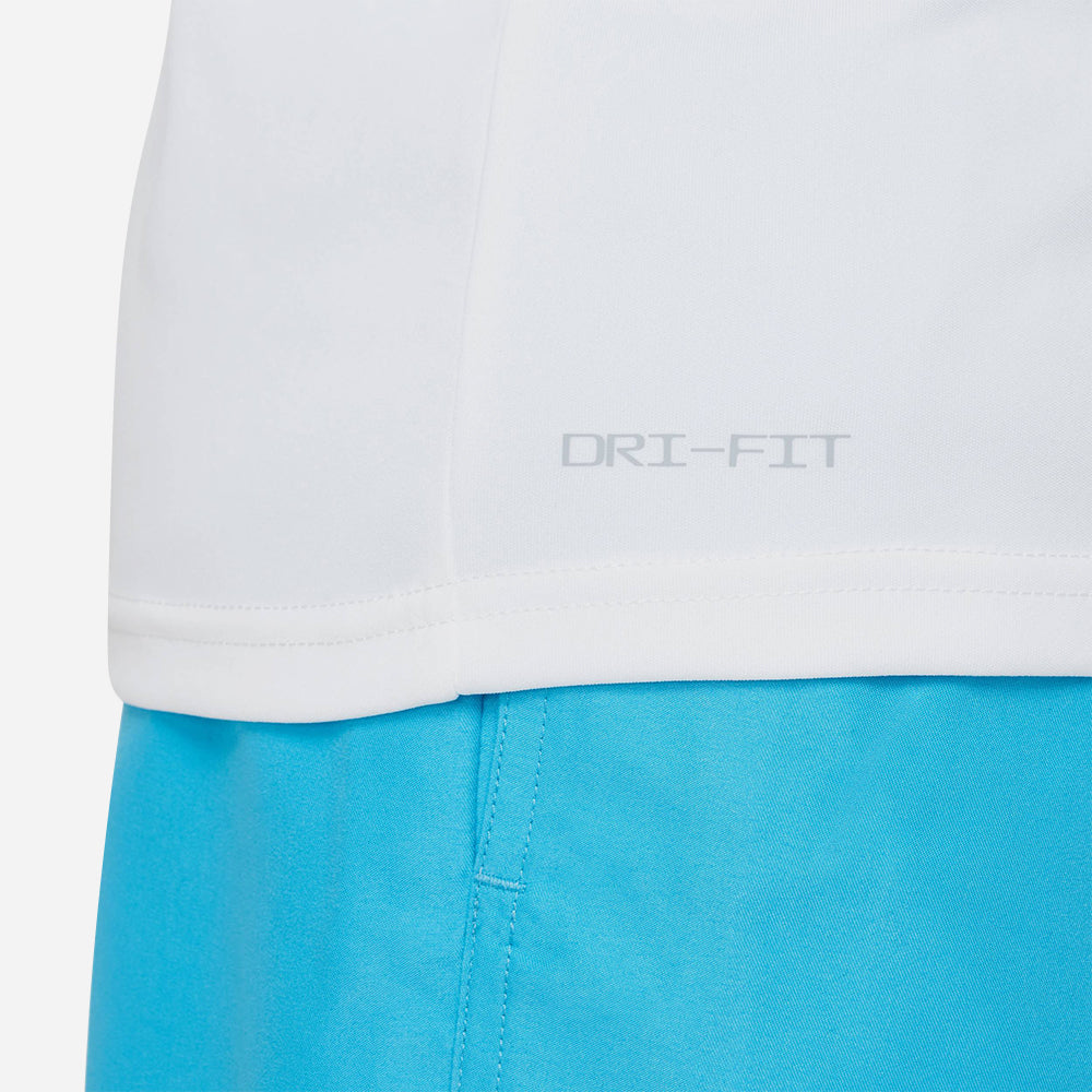 Áo Bơi Bé Trai Nike Swim Sleeve Hydroguard - Trắng - Supersports Vietnam