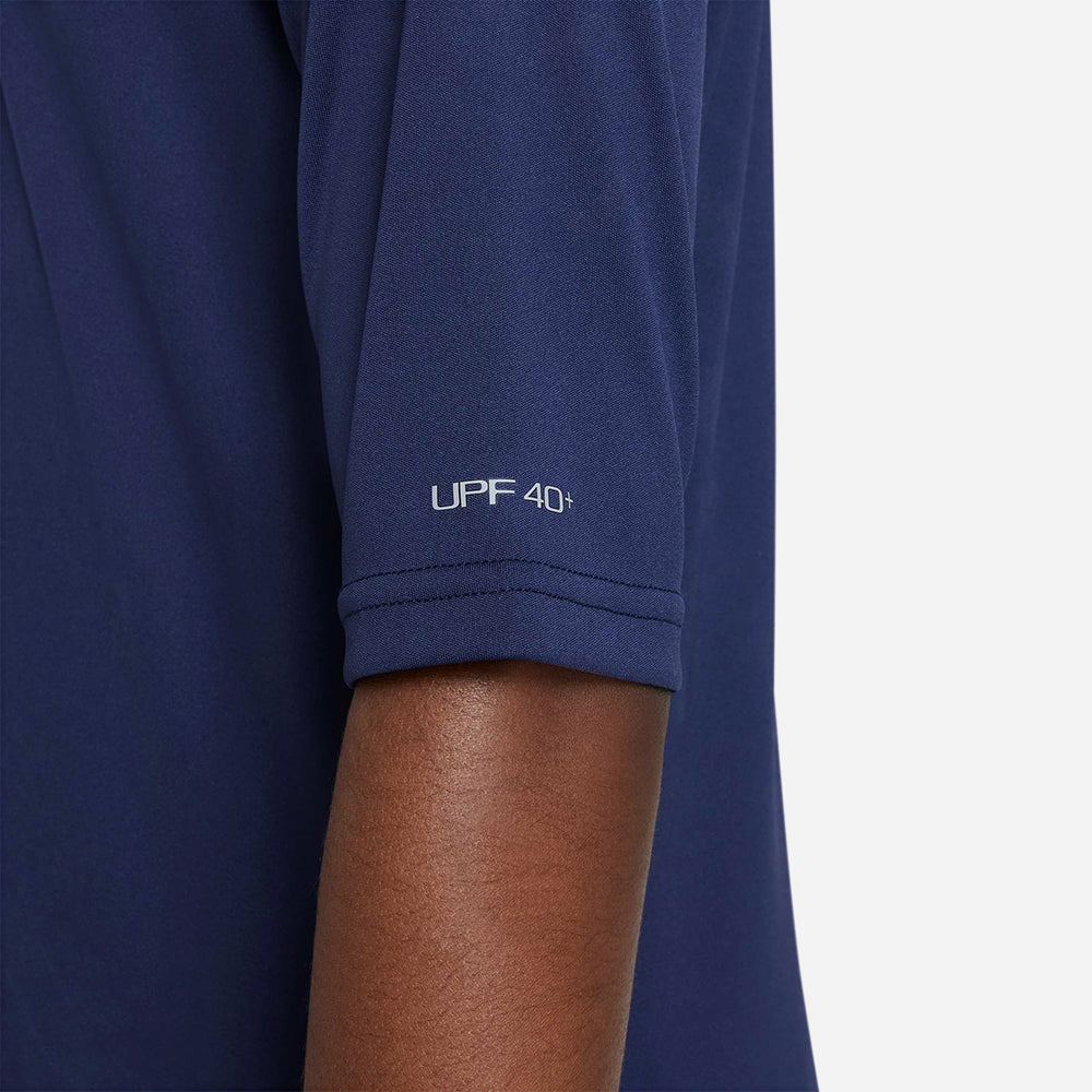 Áo Bơi Bé Trai Nike Swim Sleeve Hydroguard - Xanh Navy - Supersports Vietnam