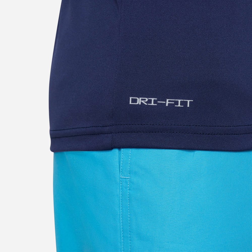 Áo Bơi Bé Trai Nike Swim Sleeve Hydroguard - Xanh Navy - Supersports Vietnam