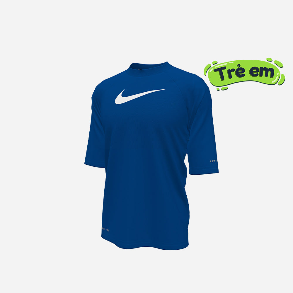 Áo Bơi Bé Trai Nike Swim Sleeve Hydroguard - Xanh Dương - Supersports Vietnam