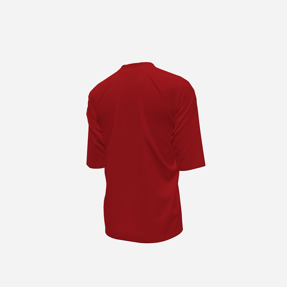 Áo Bơi Bé Trai Nike Swim Sleeve Hydroguard - Đỏ - Supersports Vietnam