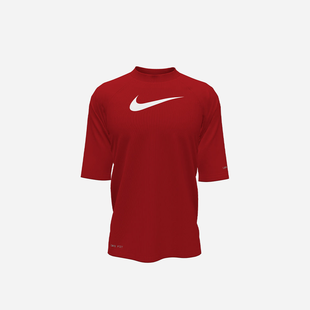 Áo Bơi Bé Trai Nike Swim Sleeve Hydroguard - Đỏ - Supersports Vietnam