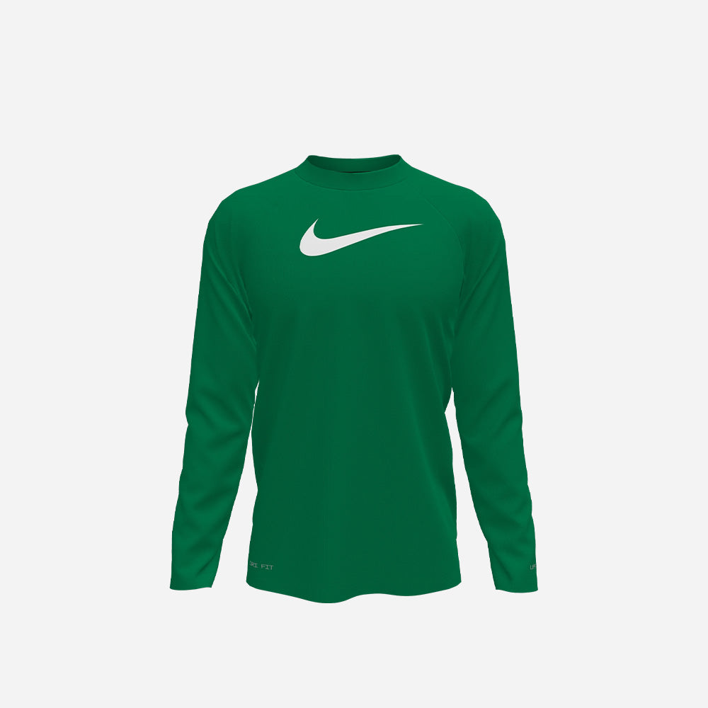 Áo Bơi Thể Thao Bé Trai Nike Swim Long Sleeve Hydroguard - Xanh Lá - Supersports Vietnam