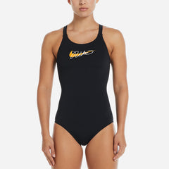Đồ Bơi Một Mảnh Nữ Nike Swim Fastback - Đen - Supersports Vietnam