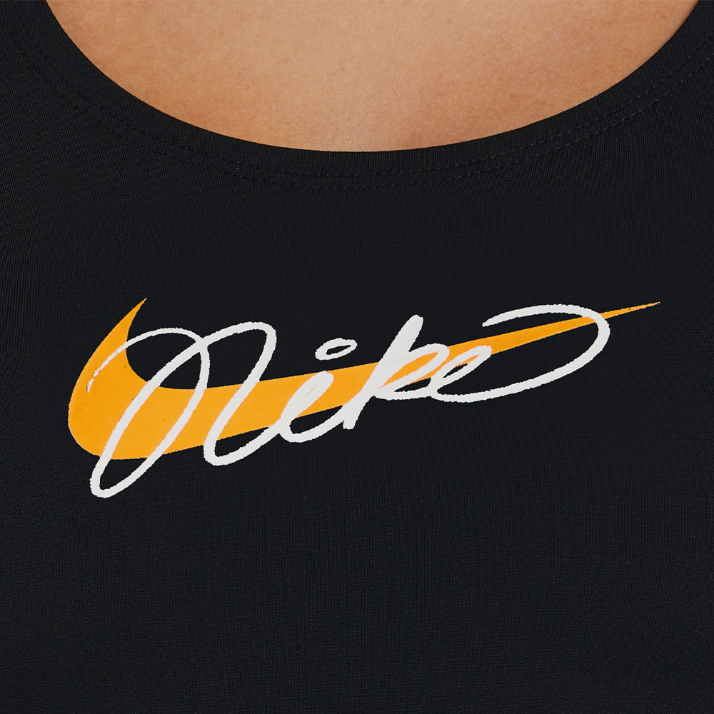 Đồ Bơi Một Mảnh Nữ Nike Swim Fastback - Đen - Supersports Vietnam