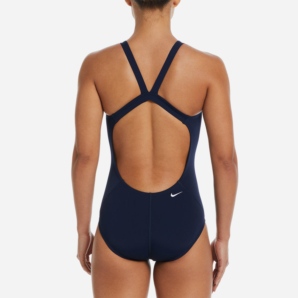 Đồ Bơi Một Mảnh Nữ Nike Swim Fastback - Xanh Navy - Supersports Vietnam