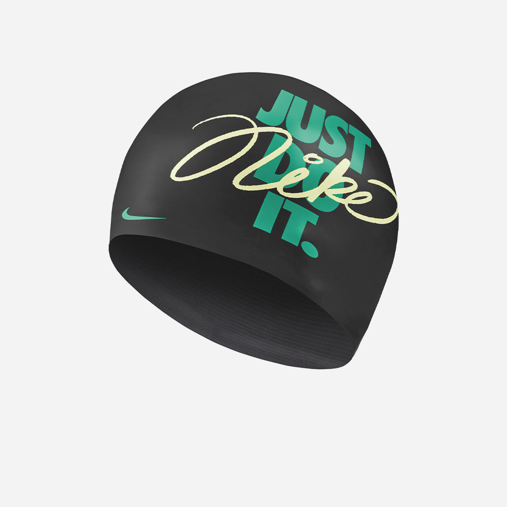 Nón Bơi Người Lớn Nike Swim - Đen - Supersports Vietnam