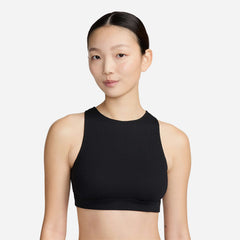 Áo Bơi Nữ Nike Swim Elevated Essential High Neck - Đen - Supersports Vietnam
