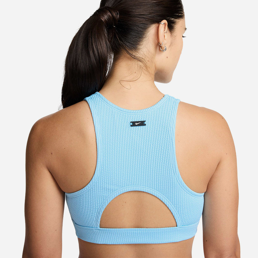 Áo Bơi Nữ Nike Swim Elevated Essential High Neck - Xanh Dương - Supersports Vietnam