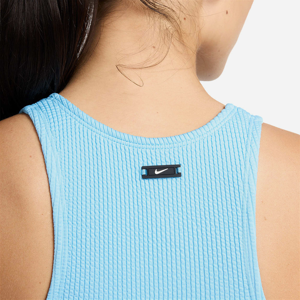 Áo Bơi Nữ Nike Swim Elevated Essential High Neck - Xanh Dương - Supersports Vietnam