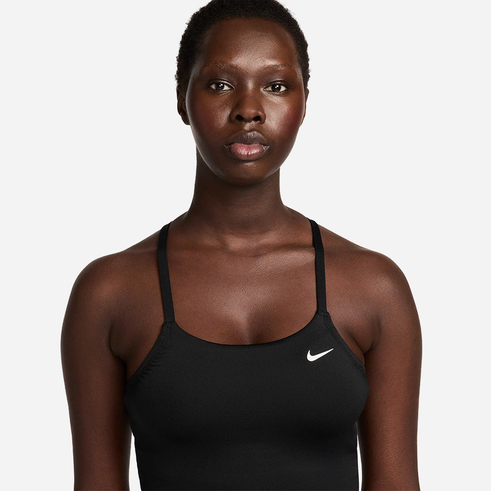 Đồ Bơi Một Mảnh Nữ Nike Swim Lace Up Tie Back One - Đen - Supersports Vietnam