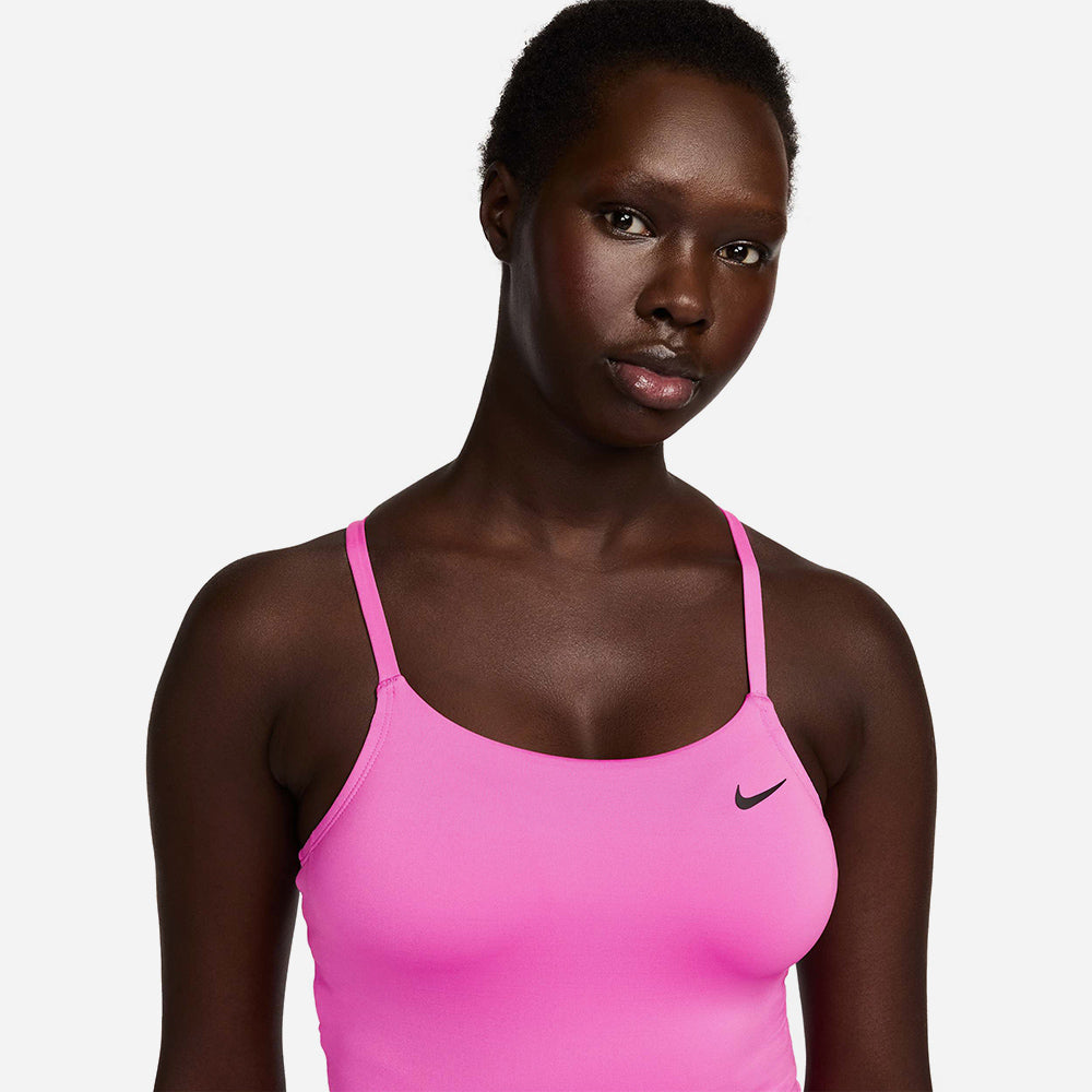 Đồ Bơi Một Mảnh Nữ Nike Swim Lace Up Tie Back One - Hồng - Supersports Vietnam