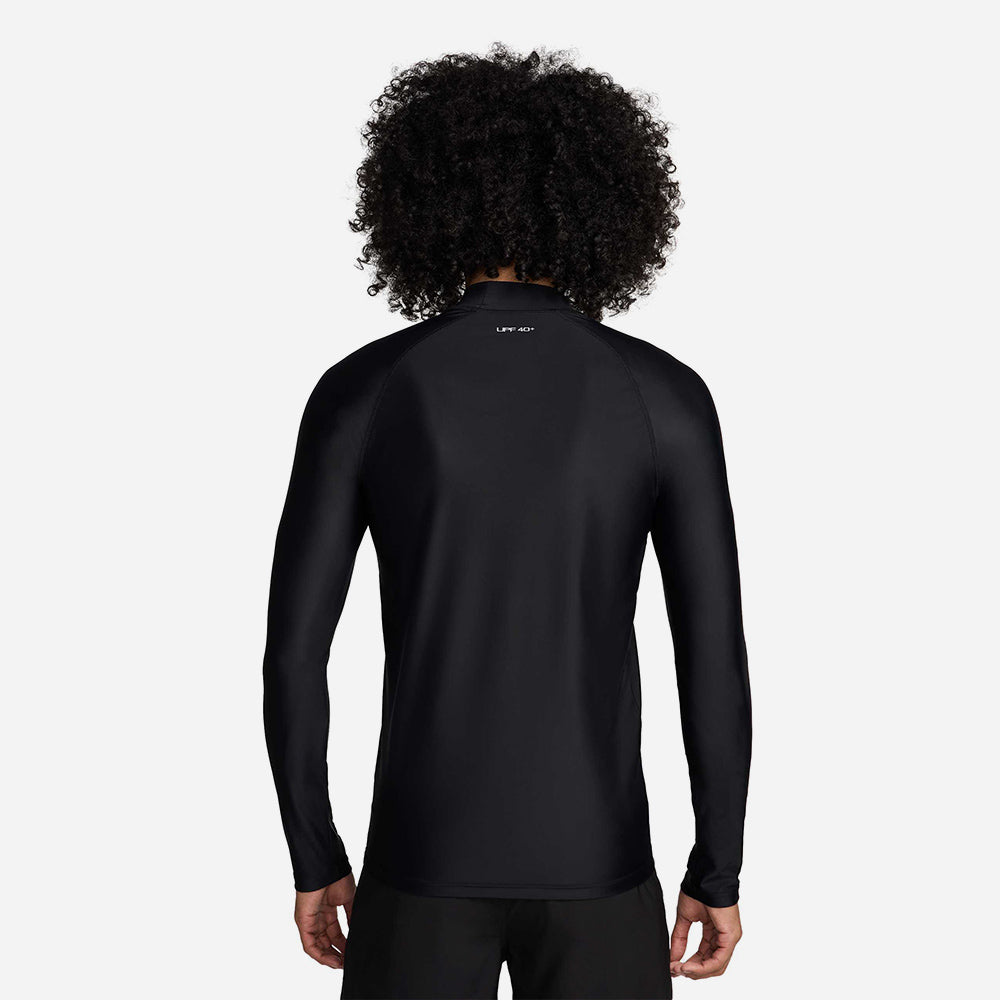 Áo Bơi Nam Nike Swim Long Sleeve Hydroguard - Đen - Supersports Vietnam
