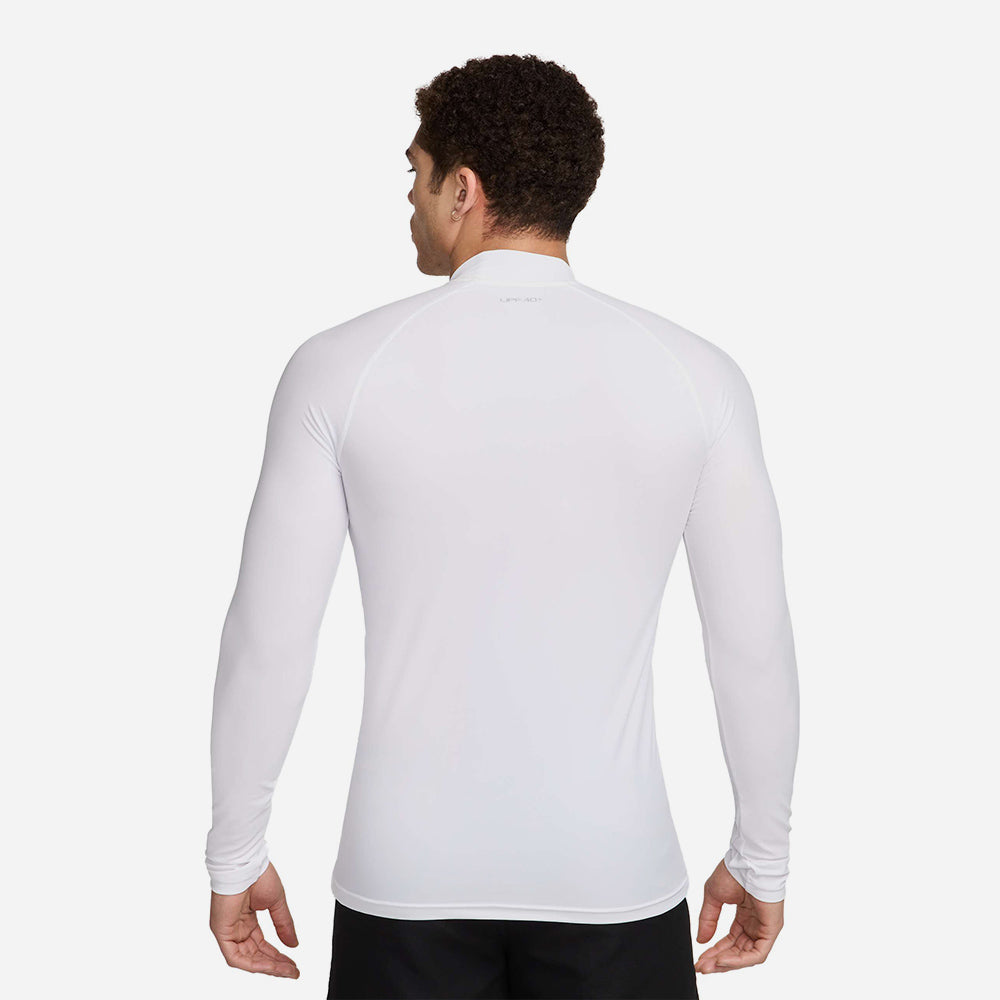 Áo Bơi Nam Nike Swim Long Sleeve Hydroguard - Trắng - Supersports Vietnam