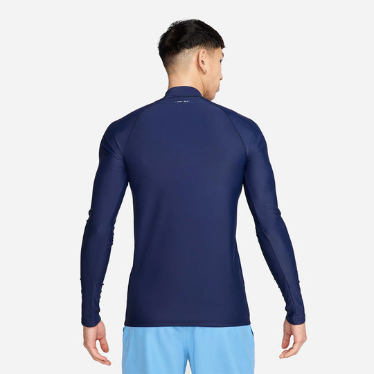 Áo Bơi Nam Nike Swim Long Sleeve Hydroguard - Xanh Navy