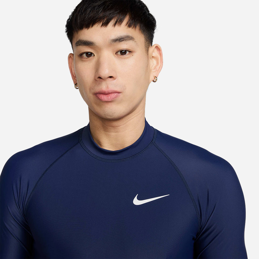 Áo Bơi Nam Nike Swim Long Sleeve Hydroguard - Xanh Navy - Supersports Vietnam