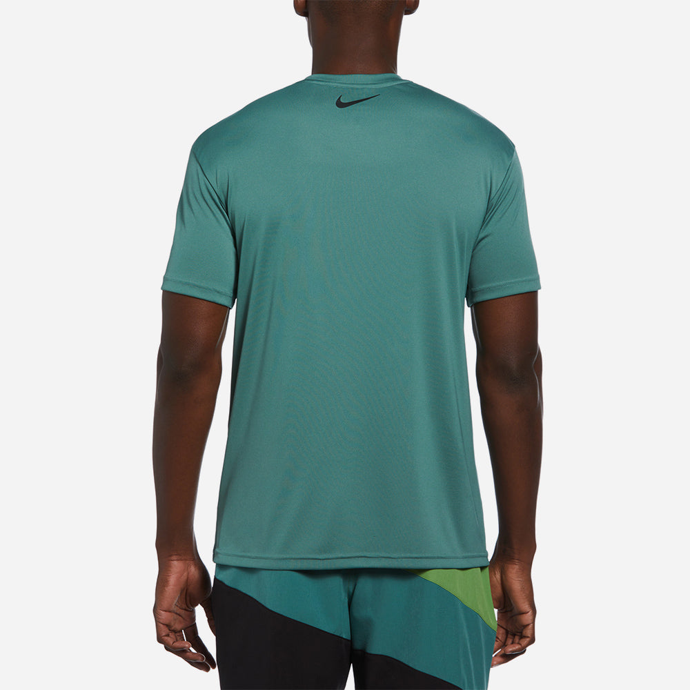 Áo Bơi Nam Nike Swim Stacked Swoosh Sleeve Hydroguard - Xanh Dương - Supersports Vietnam