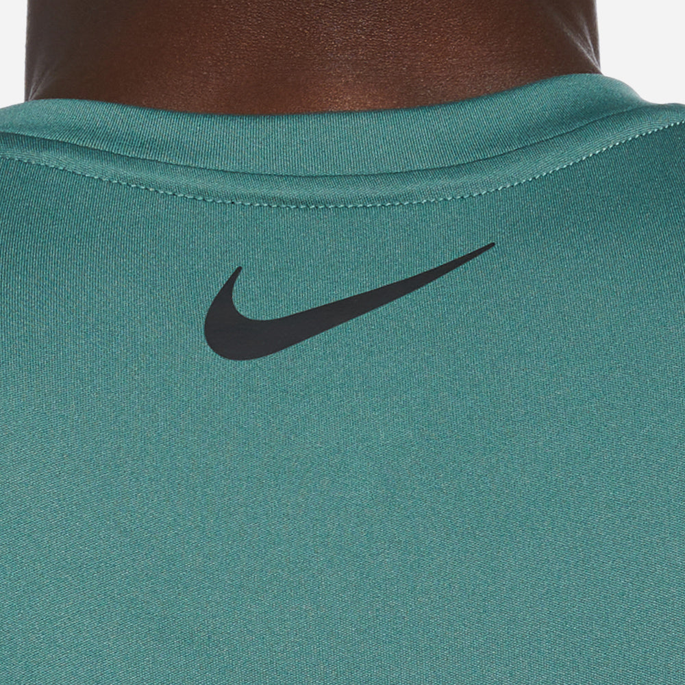 Áo Bơi Nam Nike Swim Stacked Swoosh Sleeve Hydroguard - Xanh Dương - Supersports Vietnam