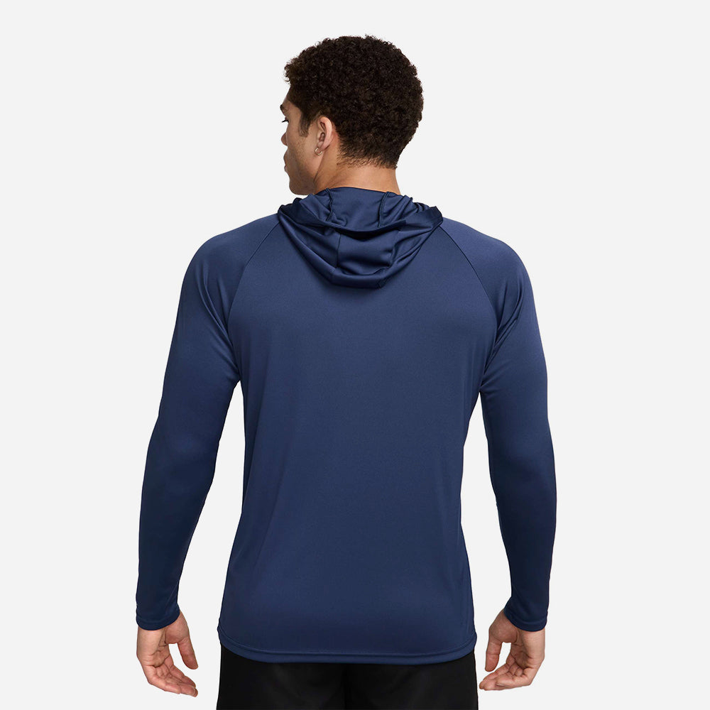 Áo Bơi Nam Nike Swim Long Sleeve Hooded - Xanh Navy - Supersports Vietnam