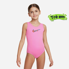 Đồ Bơi Một Mảnh Bé Gái Nike Swim U-Back - Hồng - Supersports Vietnam