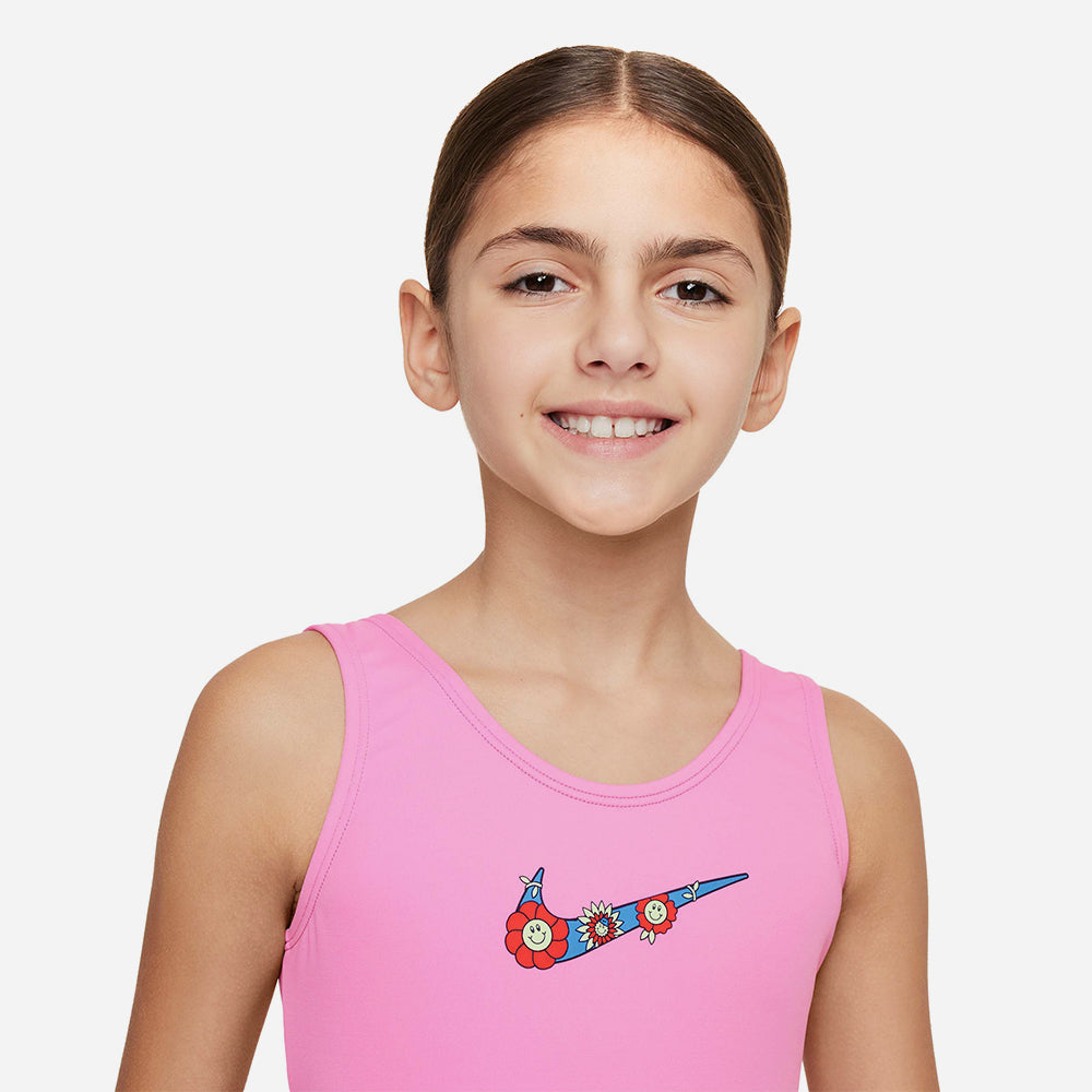 Đồ Bơi Một Mảnh Bé Gái Nike Swim U-Back - Hồng - Supersports Vietnam