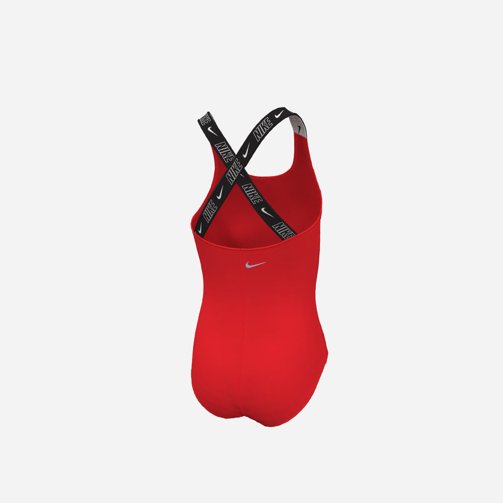 Đồ Bơi Một Mảnh Bé Gái Nike Swim Crossback - Đỏ - Supersports Vietnam