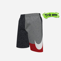 Quần Bơi Bé Trai Nike Swim 7" Volley - Xám - Supersports Vietnam