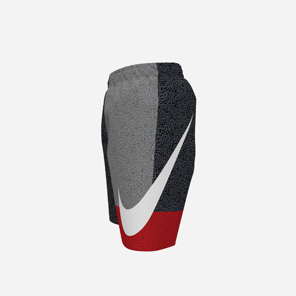 Quần Bơi Bé Trai Nike Swim 7" Volley - Xám - Supersports Vietnam