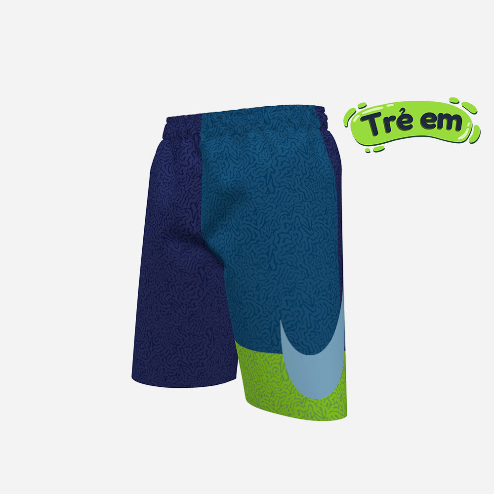 Quần Bơi Bé Trai Nike Swim 7" Volley - Xanh Dương - Supersports Vietnam
