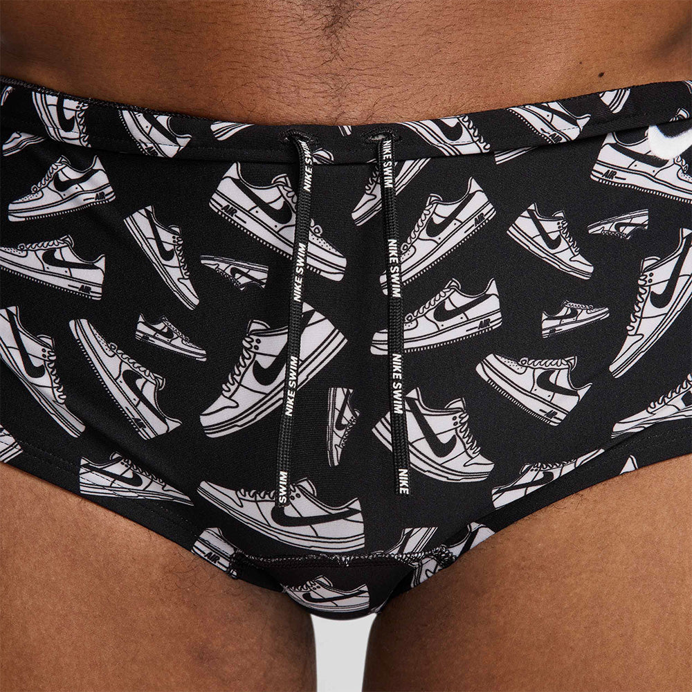 Quần Bơi Thể Thao Nam Nike Swim Square Leg Brief - Đen - Supersports Vietnam