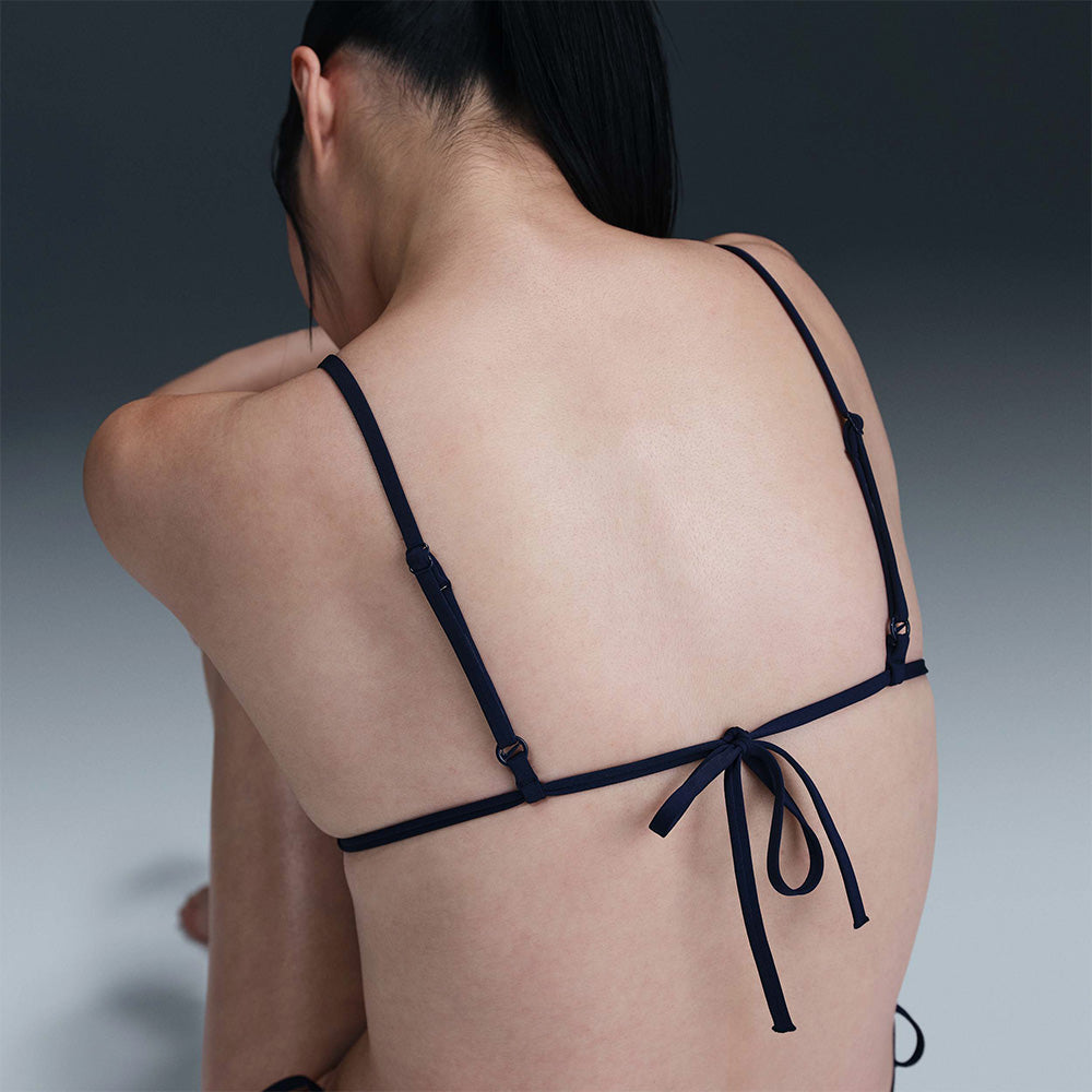 Áo Bơi Thể Thao Nữ Nike Swim Triangle - Xanh Dương - Supersports Vietnam