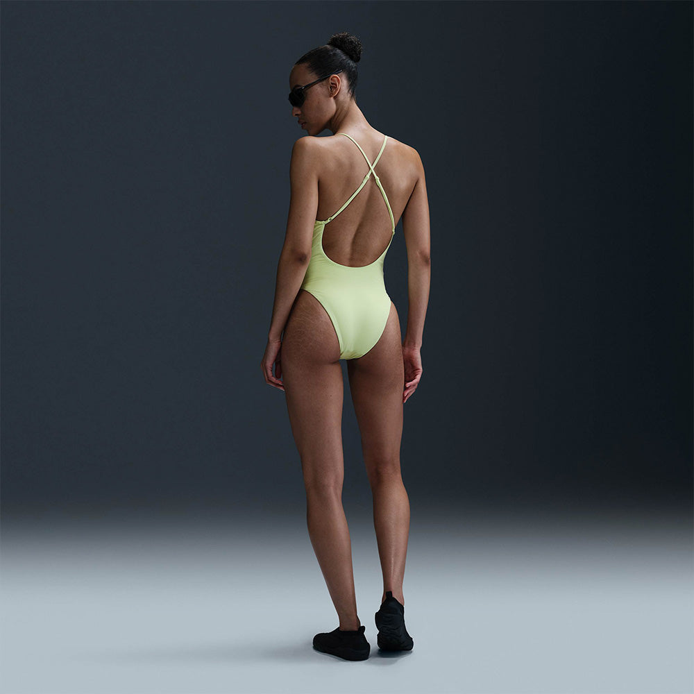 Đồ Bơi Thể Thao Một Mảnh Nữ Nike Swim Crossback - Xanh Lá - Supersports Vietnam