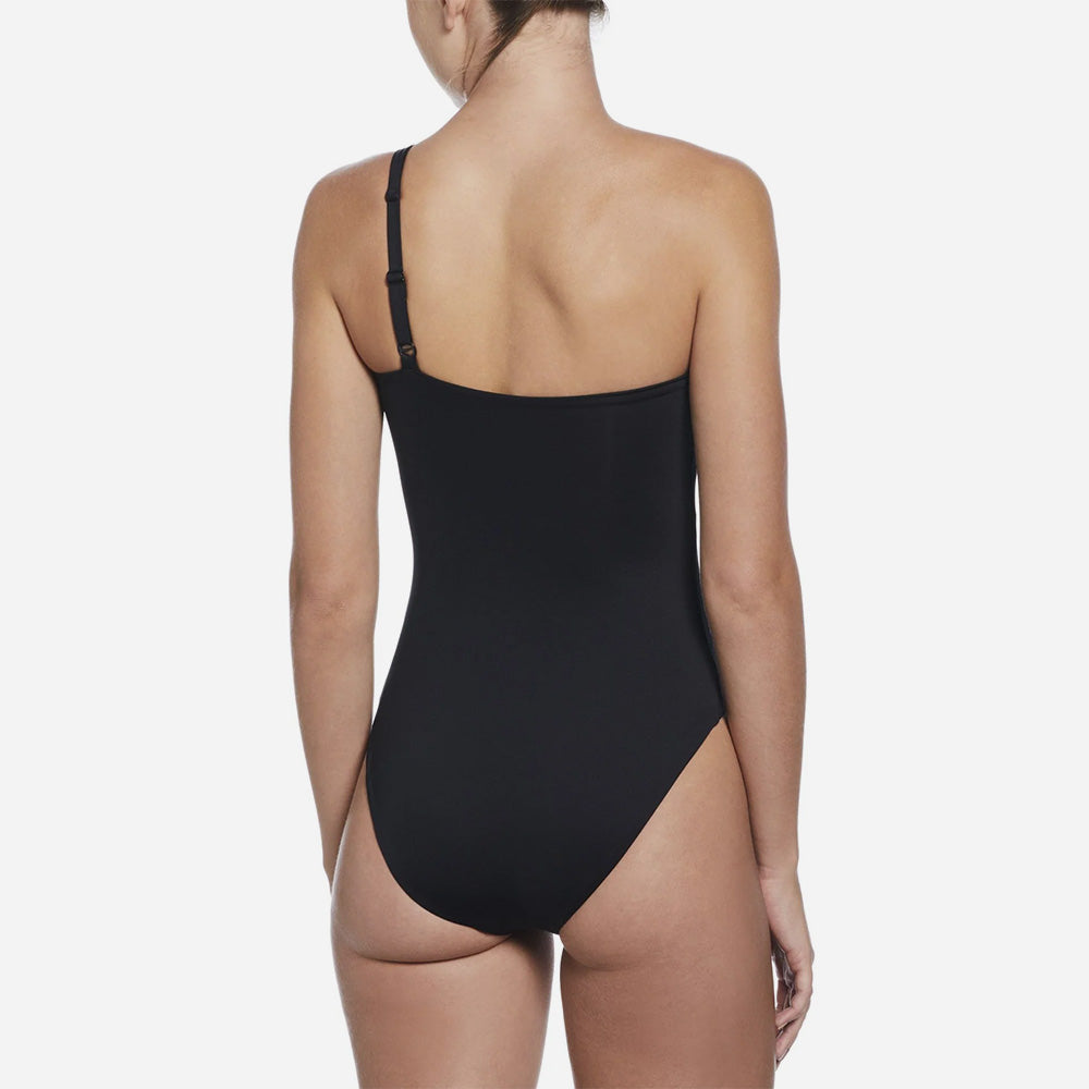Đồ Bơi Thể Thao Một Mảnh Nữ Nike Swim Asymmetrical - Đen - Supersports Vietnam