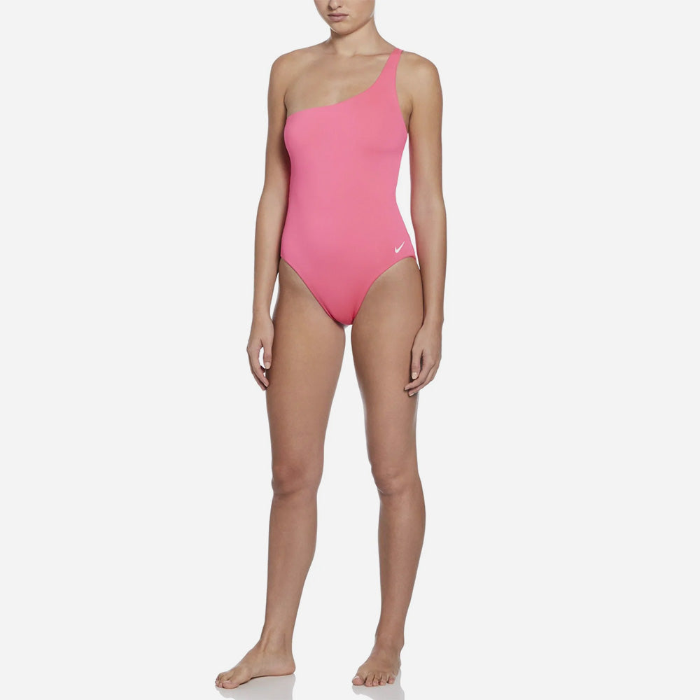 Đồ Bơi Thể Thao Một Mảnh Nữ Nike Swim Asymmetrical - Hồng - Supersports Vietnam