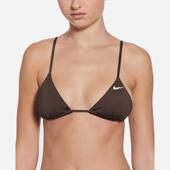 Áo Bơi Thể Thao Nữ Nike Swim Triangle - Nâu - Supersports Vietnam