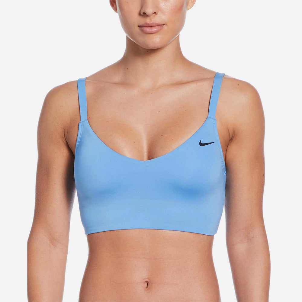 Áo Bơi Thể Thao Nữ Nike Swim Essential - Xanh Dương - Supersports Vietnam