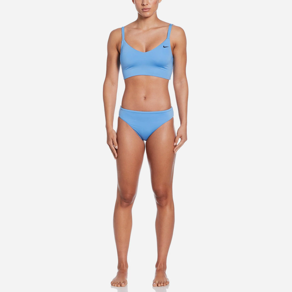 Áo Bơi Thể Thao Nữ Nike Swim Essential - Xanh Dương - Supersports Vietnam