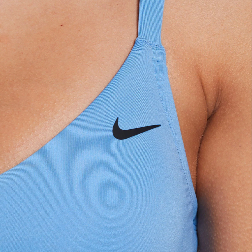 Áo Bơi Thể Thao Nữ Nike Swim Essential - Xanh Dương - Supersports Vietnam
