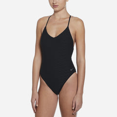 Đồ Bơi Thể Thao Một Mảnh Nữ Nike Swim Y-Back - Đen - Supersports Vietnam