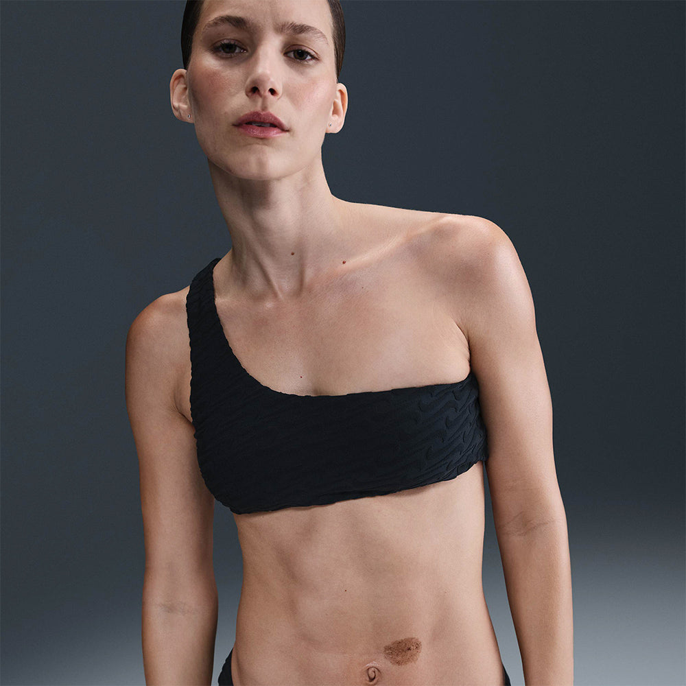 Áo Bơi Thể Thao Nữ Nike Swim Asymetrical - Đen - Supersports Vietnam