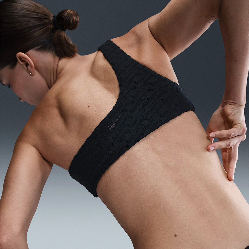 Áo Bơi Thể Thao Nữ Nike Swim Asymetrical - Đen - Supersports Vietnam