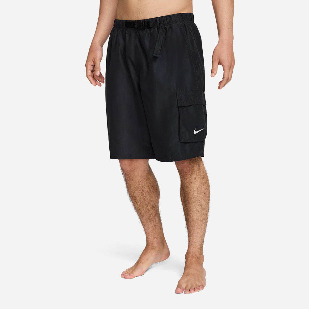 Quần Bơi Thể Thao Nam Nike Swim 9" Volley - Đen - Supersports Vietnam